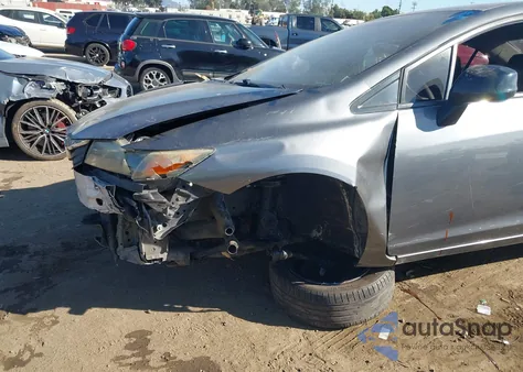 2012 Honda Civic Lx из США, поврежденный, VIN 19XFB2F50CE387227